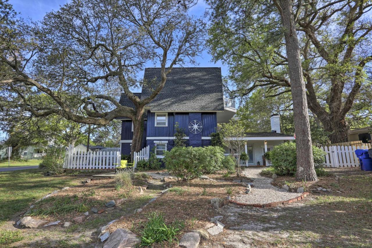 Coastal, Walkable Home In Historic Southport! Exterior foto